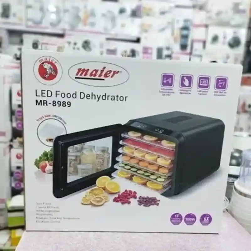 میوه خشک کن مایر مدل MR8989 (ضمانت اصالت کالا و ضمانت سالم رسیدن کالا به دست مشتری)